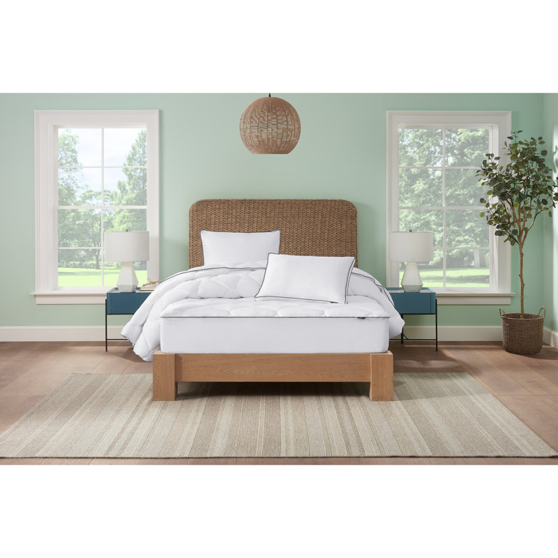 Édredon en duvet synthétique Serta Ocean Breeze, Grand lit