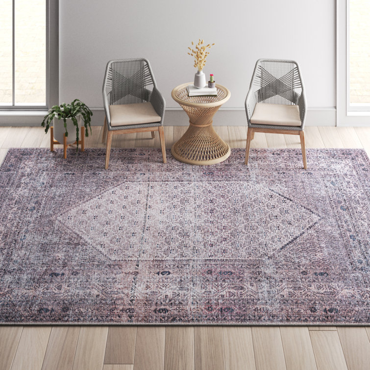 Dicken Washable Oriental Indoor Rug
