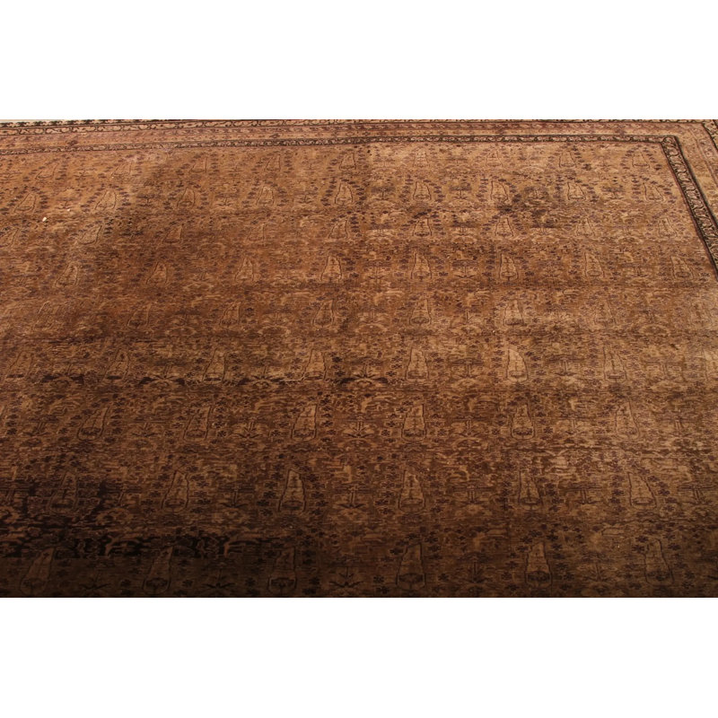 One-of-a-Kind Rectangle 11'4" X 17'2" Hand Knotted Area Rug