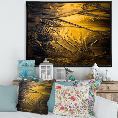 " Yellow And Gray Cold Ice "