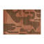 Tapis brun abstrait intérieur et extérieur-1556219571