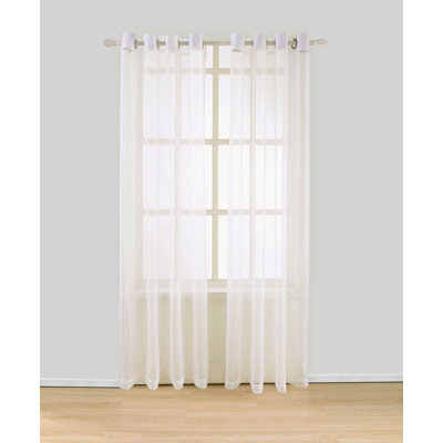 Johson Sheer Curtains / Drapes Pair