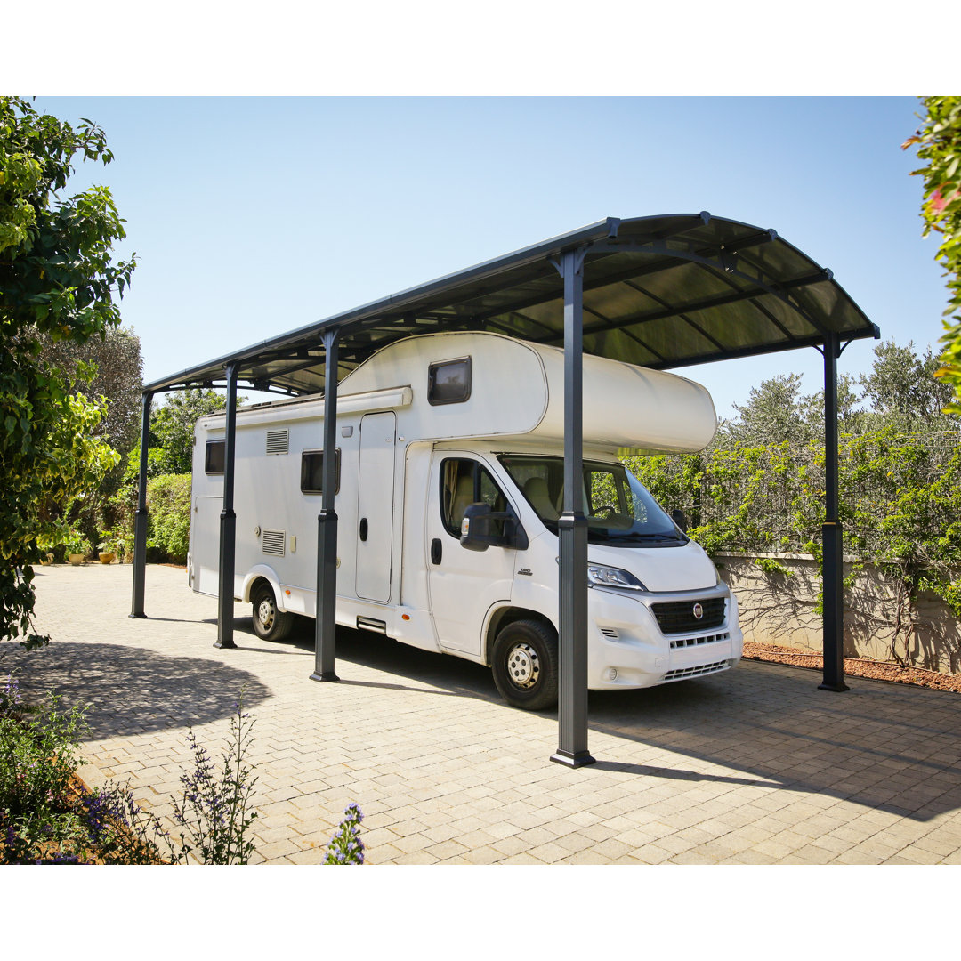 Carport Alpine 8500 Grau 359x863cm