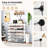 Jessica 24 Pair Stackable Shoe Storage Cabinet-610525794