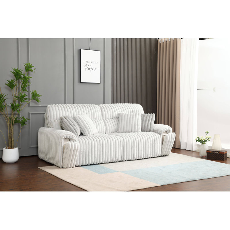 Power Motion Sofa W/Sleeper & USB Port