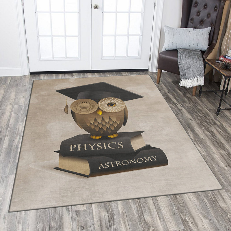 Luxurious Woven Carpet, 4.6 x 7.2 Feet | 100% Polyester, Non-Slip Felt Dot Underside, 0.4 in Pile Height | Machine Washable, Durable Raschel Knitting, Digital Printing | Perfect for Living Room & Bedroom Décor