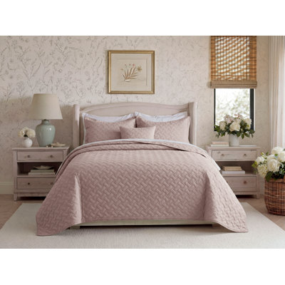 Best Seller Quilted Blanket - Textured Weave Pattern, Airy Lightweight Bed Covering,85gsm