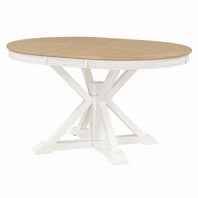 with Solid Wood Base Dining Table