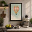 Hot Air Balloon at Dawn Minimalist - Wrapped Canvas-1080113514-1080113522
