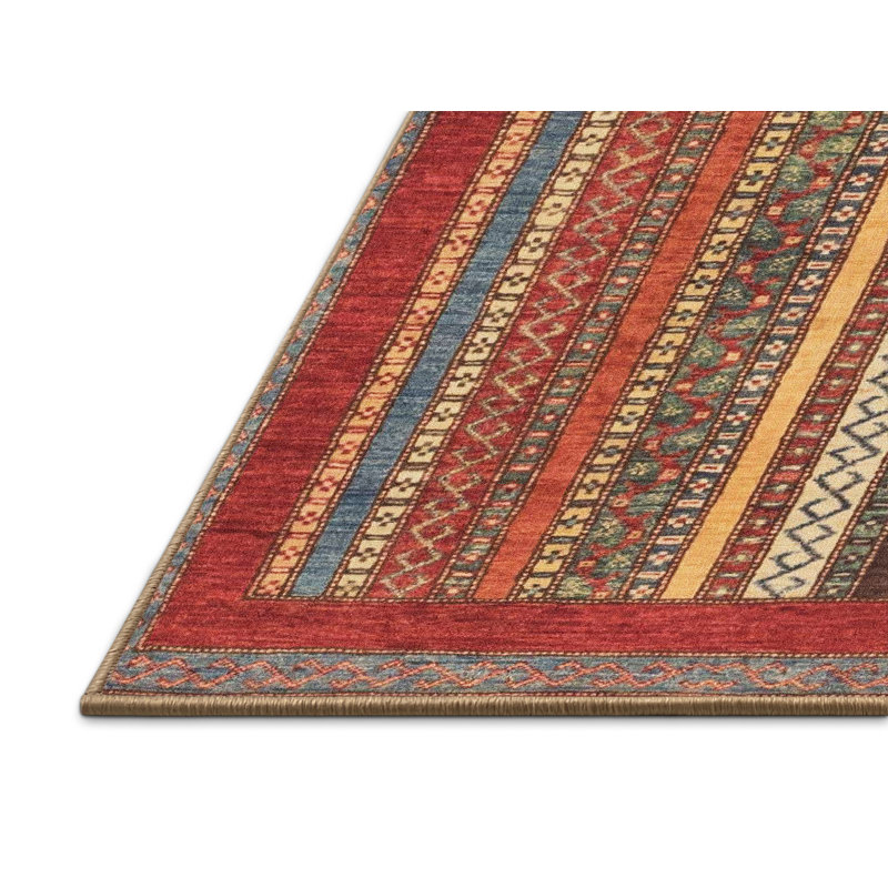 Abstract Indoor Rug, Rectangle 7' x 9'