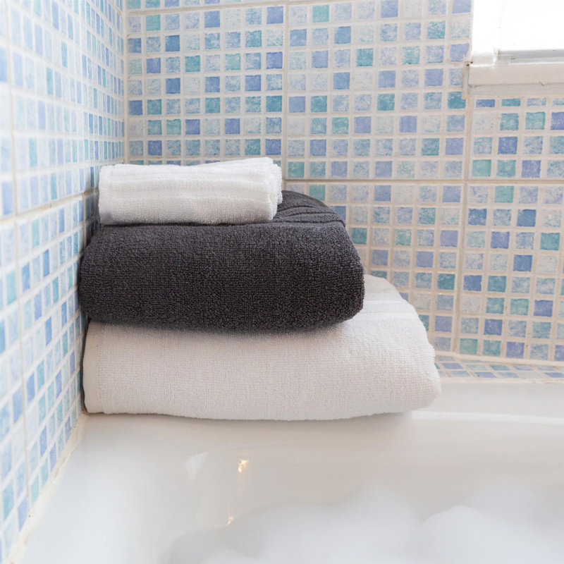 Cotton Hand Towel, Grey
