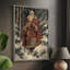 «Christmas Holiday Art DCxxxii», reproduction d'art encadrée - bois massif-1113705316