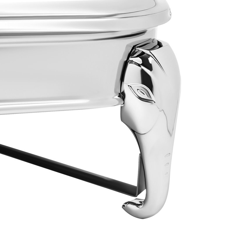 Réchaud en acier inoxydable Chinery, Argent argent