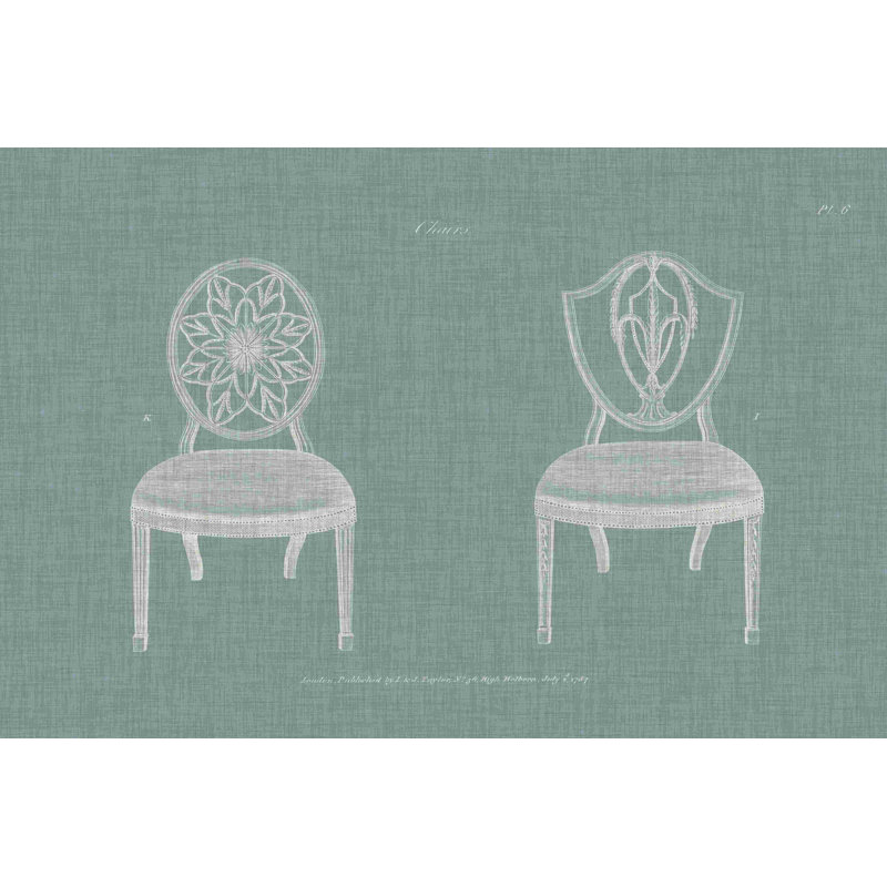 Chaises Hepple White I, H 8 po x l 12 po