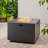 Square Iron Fire Pit-50 000 Btu-204792665