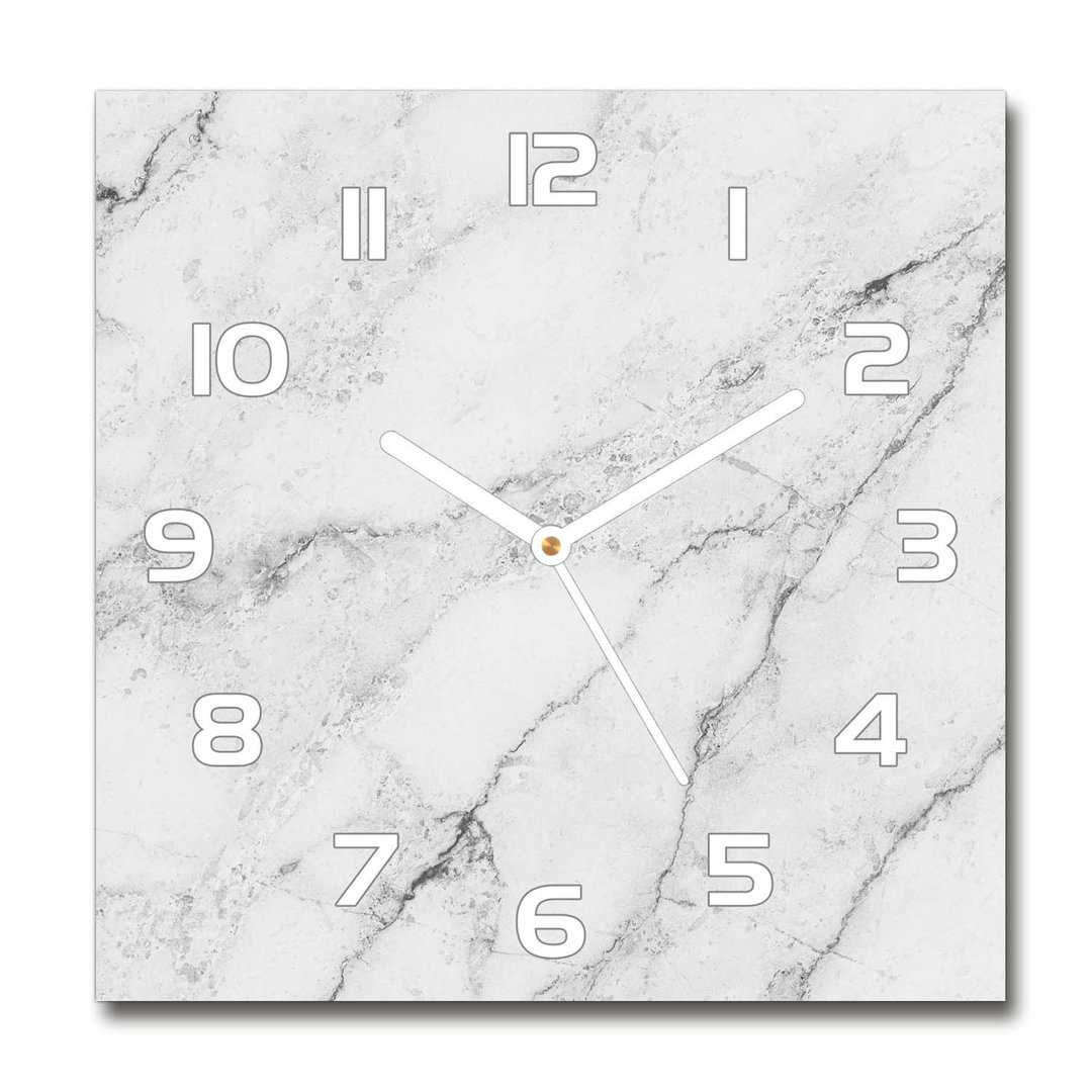 Analoge Wanduhr Marble 60 cm Geräuschlos