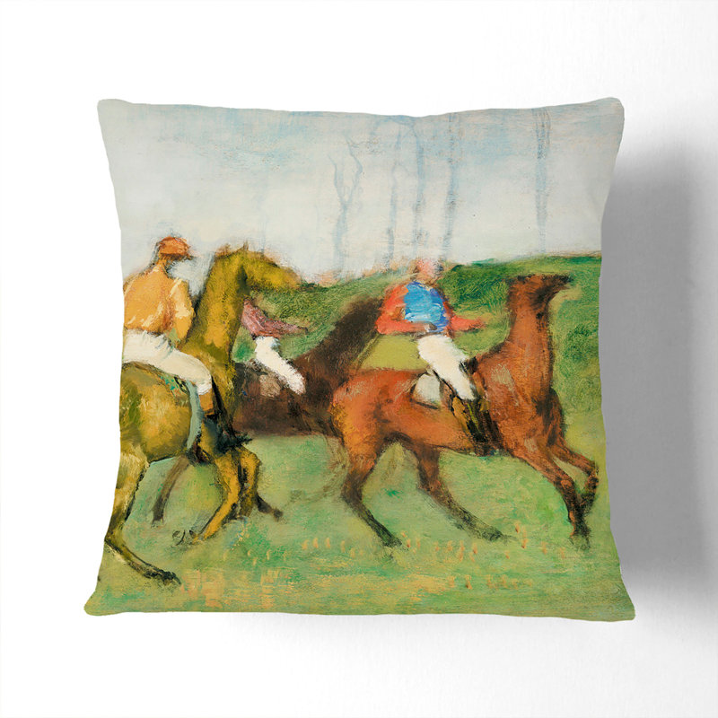 Square Cushion, 40cm H x 40cm W x 15cm D, White