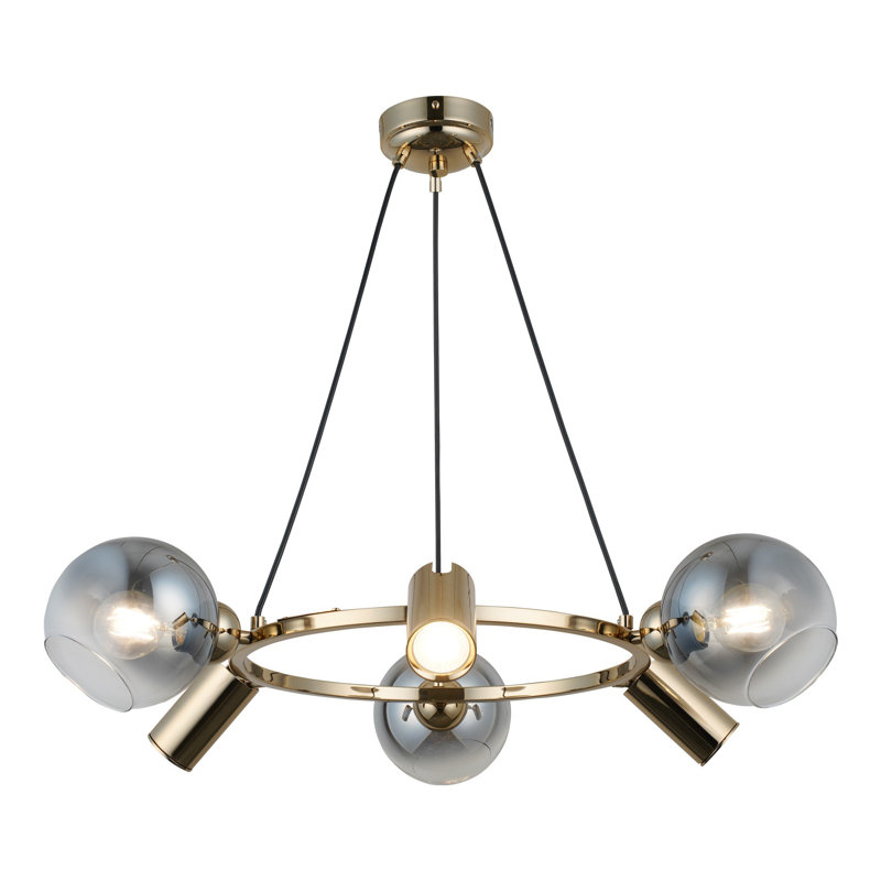 Chandelier, Laque antique