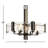 Aberdeen 6 - Light Dimmable Drum Chandelier