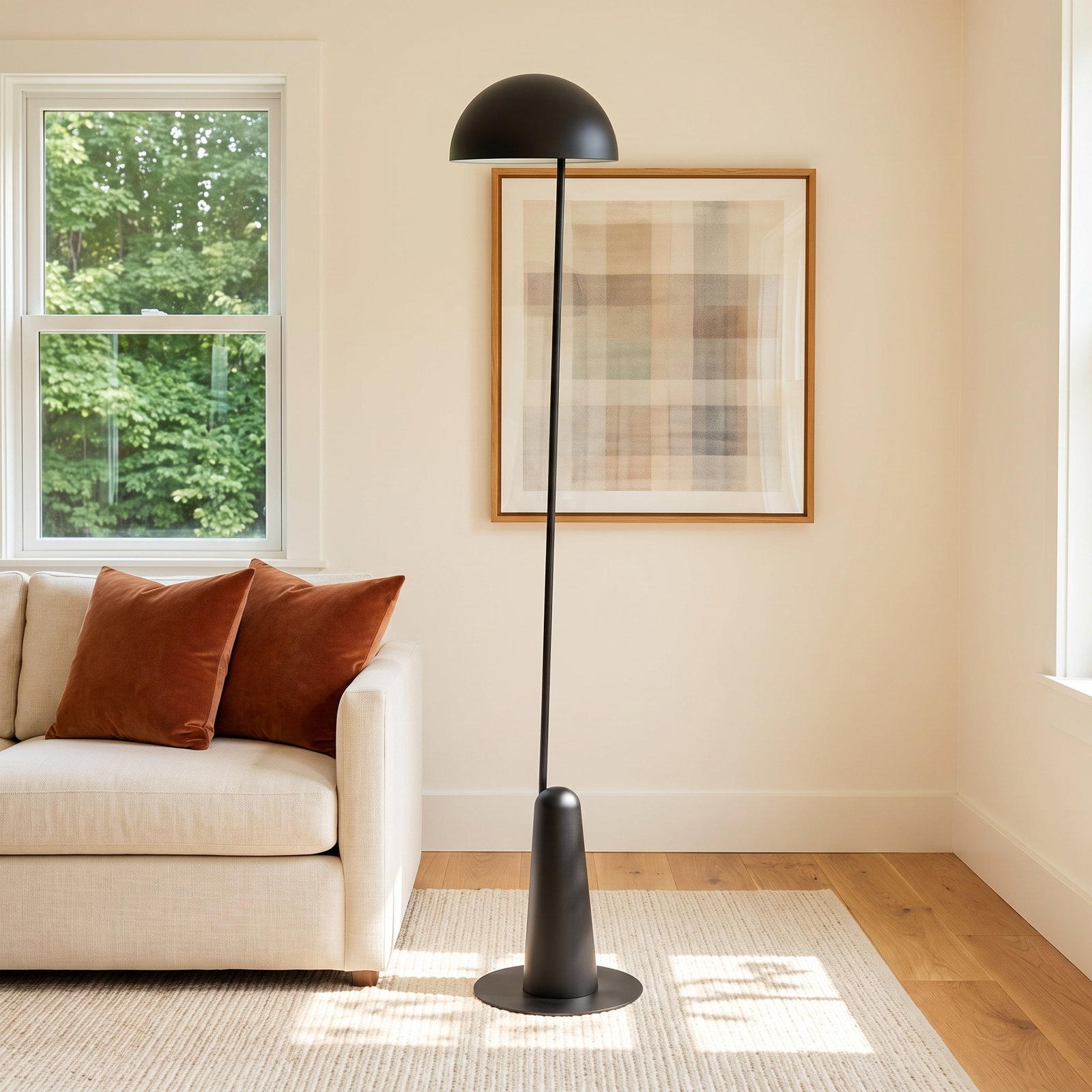 Iyanna 58.58'' Floor Lamp, Black