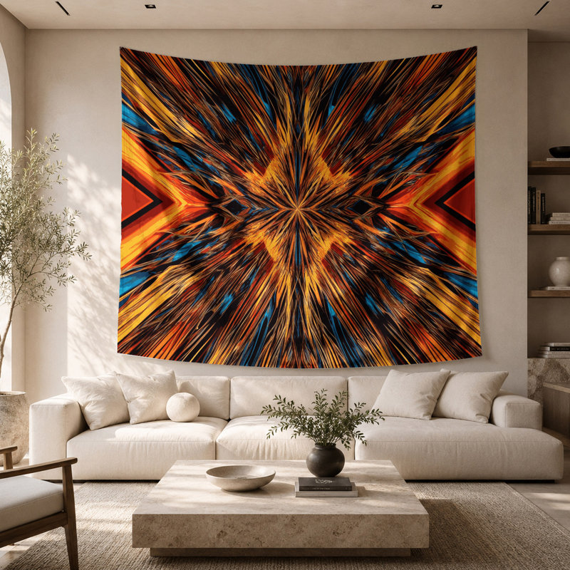 Tapisserie murale Op Art 28, 68 po x 80 po