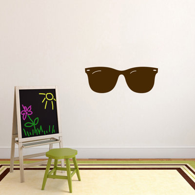 Décalcomanie murale verre soleil