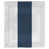 Blanc / Bleu moyen