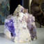 Fluorite bicolore à deux tons - Hardin County, Illinois