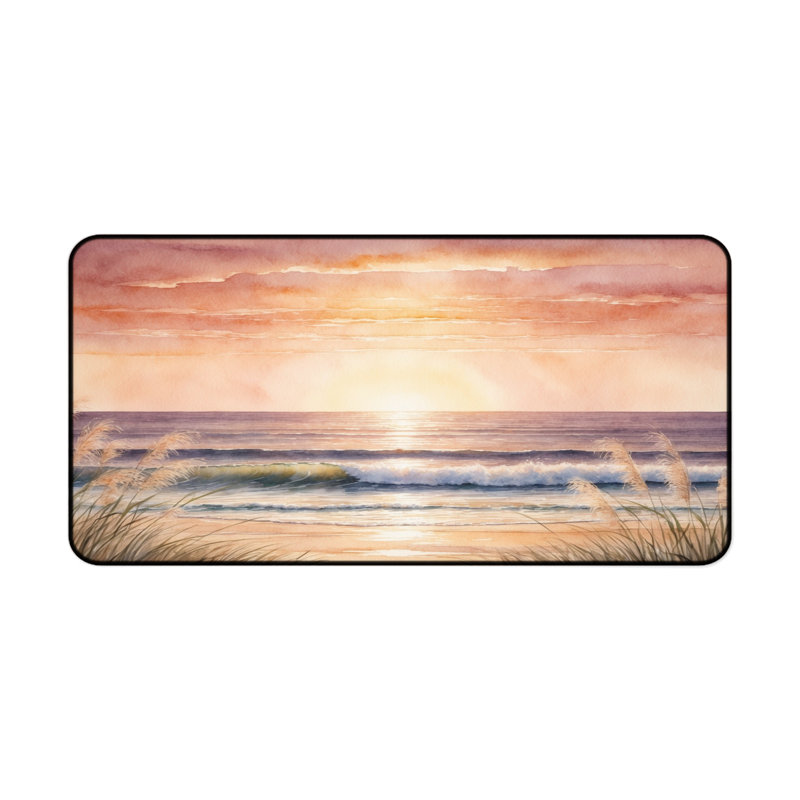 Polyester Desk Pad, 14.4x12.1