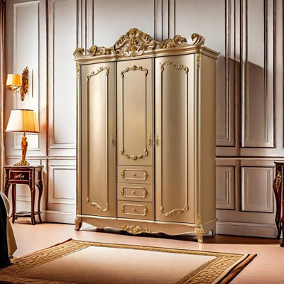 European style luxury exquisite wardrobe by Parttlion