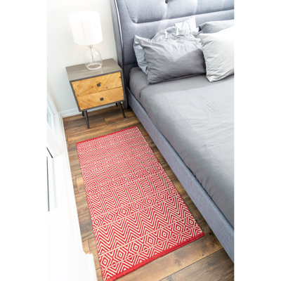 Shannock Cotton Chevron Indoor Rug