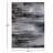 Alexavior Gray Abstract Style Scraped Pattern Accent Area Rug-1923452534