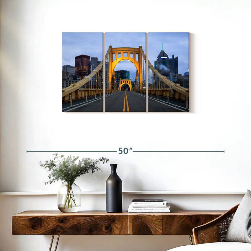 Mehar Roberto Clemente Bridge, 20" H x 33" W
