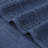 Hisela Zero Twist Cotton Solid Waffle Honeycomb Plush Soft Absorbent Medium Weight Assorted Towel Set-693489299-693489310