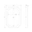 Miroir mural H 47 po Josse