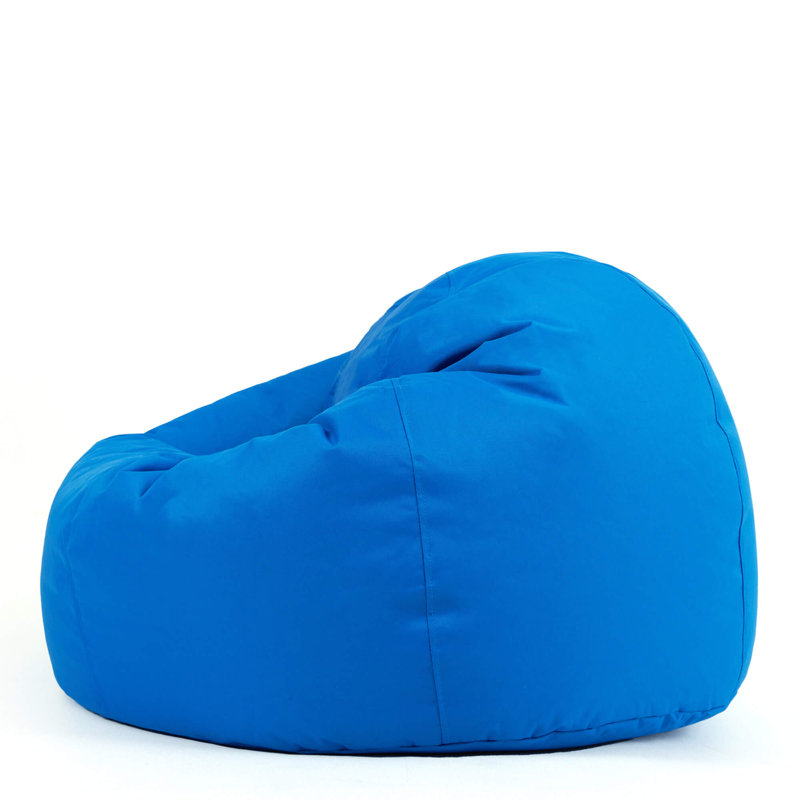 Kingston Water-Resistant Classic Bean Bag, Blue, 50cm H x 85cm W x 85cm D