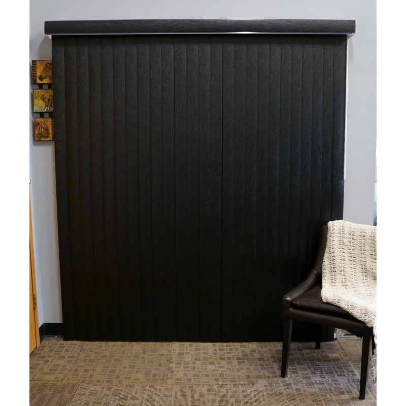 Room Darkening Vertical Blind, 80"W x 72"L