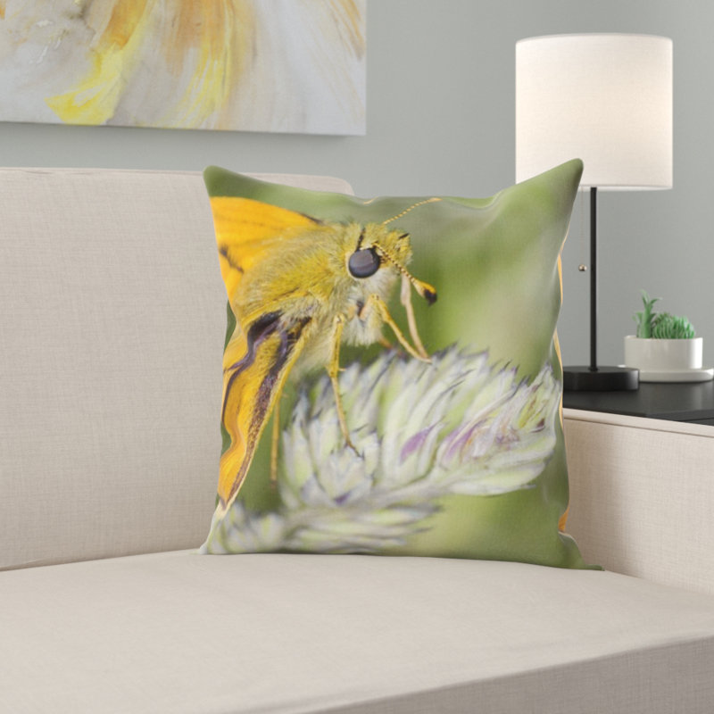 Microsuede Throw Pillow