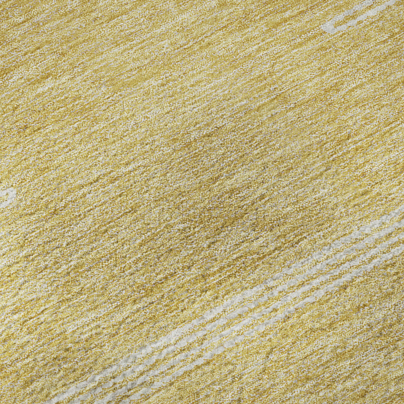 Premium Machine Washable Cerrito Gold Rug, Rectangle 8' x 10'
