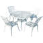  Timeless Beauty- Stylish Cast Aluminium Bistro Set-617857028