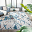 Lydian Abstract Area Rug in Grey-1207414434