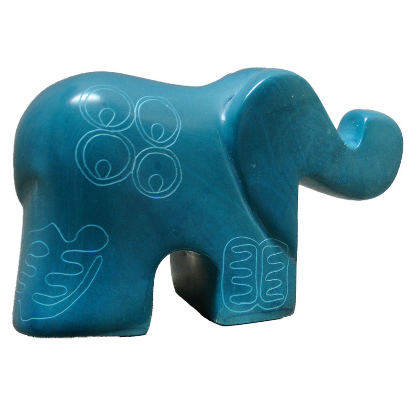 Figurine de paix giraffe Neuber, Bleu, Lion