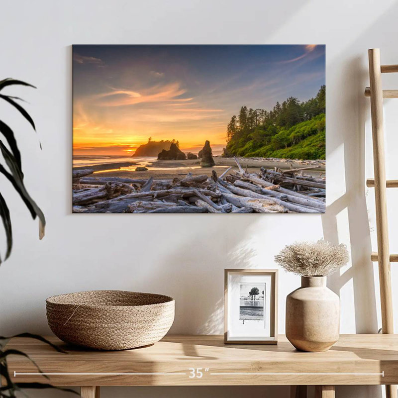 Alvord Logs In Olympic Park, 16" H x 24" W