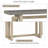 59.1'' Painted Entryway Table With Pine Veneer-1942148874