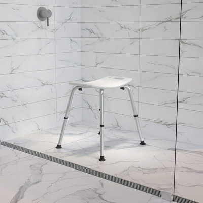 Abuzahr Aluminum Accent Stool by Symple Stuff