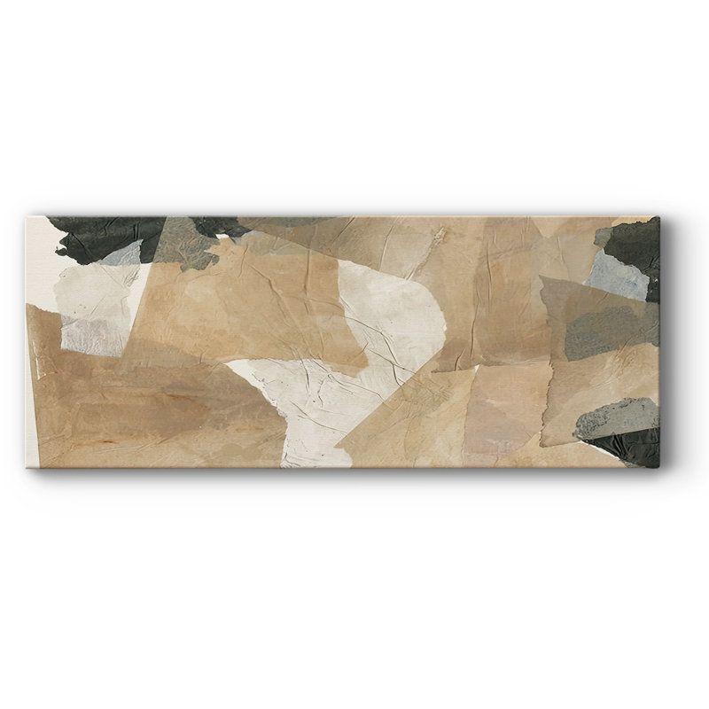 «Paper Blur IV» sur toile, H 12 po x l 30 po x P 1,5 po
