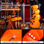 Ensemble gonflable de citrouille d'Halloween Costway