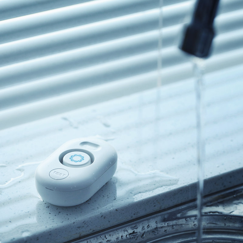 Paquet de 3 détecteurs de fuites d'air Airthereal avec passerelle WiFi, capteur d'alarme d'eau