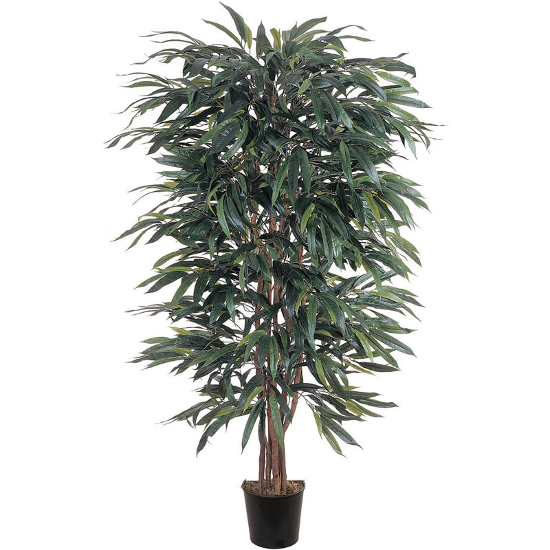 Arbre de ficus artificiel 60" en pot