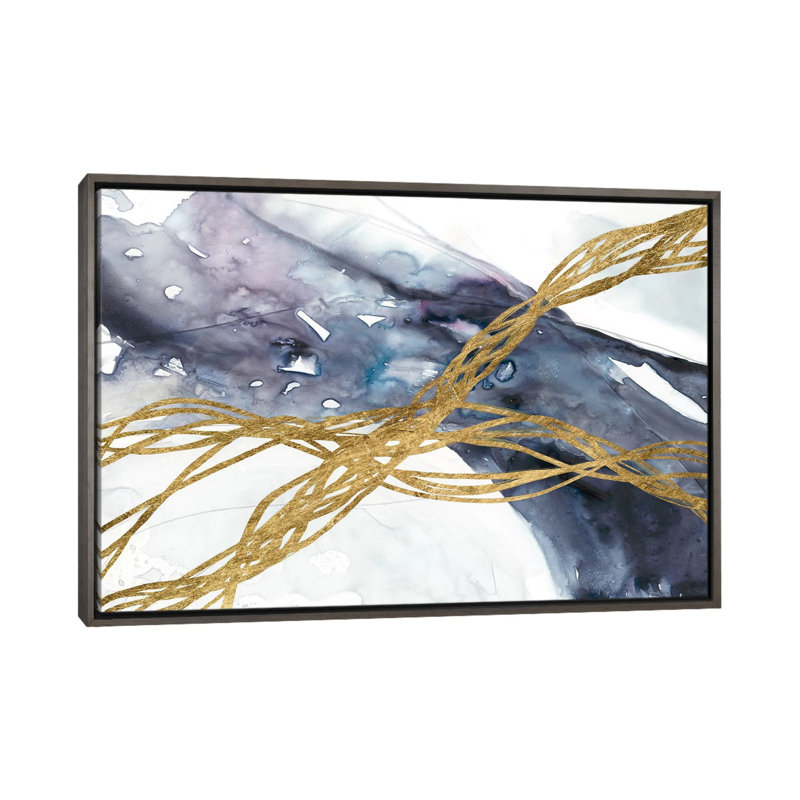Agate Wave III par Jennifer Goldberger - reproduction imprimée, H 18 po x l 26 po x P 1,5 po